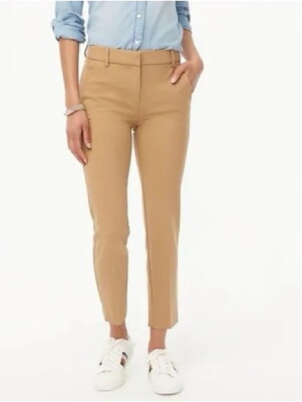 J. Crew Ruby Crop Ankle Pants in Camel Trousers Career Wear Office Work 14